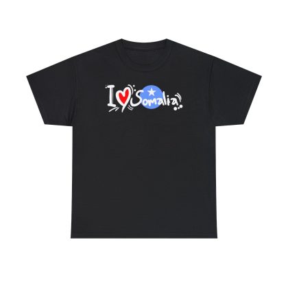 I Love Somalia Unisex Heavy Cotton Tee
