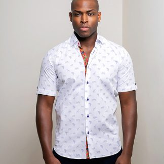 “AFRICA SPEAKS” SHORT SLEEVE SHIRT