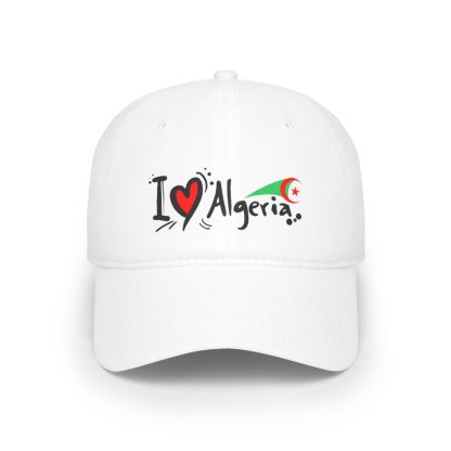 I Love Algeria Low Profile Baseball Cap