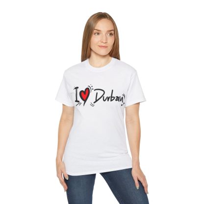 I Love Durban Unisex Ultra Cotton Tee - Image 5