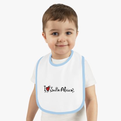I Love South Africa Baby Bib - Adorable Little Lion Collection for Your Baby - Image 5