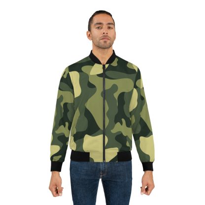 Men's Army Bomber Jacket - Image 4