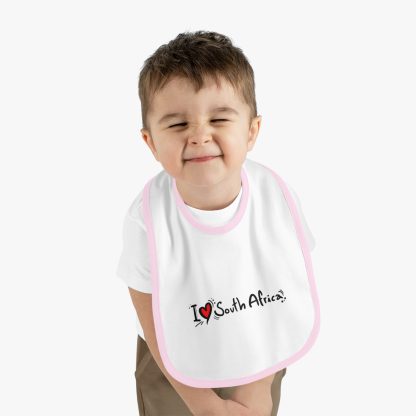 I Love South Africa Baby Bib - Adorable Little Lion Collection for Your Baby - Image 9