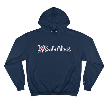 I Love South Africa Champion Hoodie - Image 7