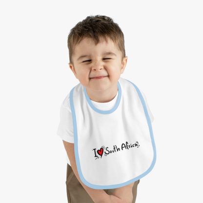I Love South Africa Baby Bib - Adorable Little Lion Collection for Your Baby - Image 6
