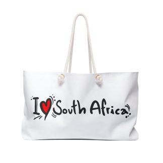 I Love South Africa Weekender Tote – Luxury Travel Edition