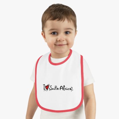 I Love South Africa Baby Bib - Adorable Little Lion Collection for Your Baby - Image 11