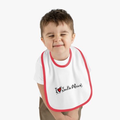 I Love South Africa Baby Bib - Adorable Little Lion Collection for Your Baby - Image 12