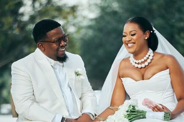 Inside JR and Tshepi Vundla’s white wedding ceremony (Photos)