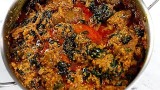 THE BEST NIGERIAN EGUSI SOUP RECIPE | EGUSI SOUP RECIPE : SISI JEMIMAH