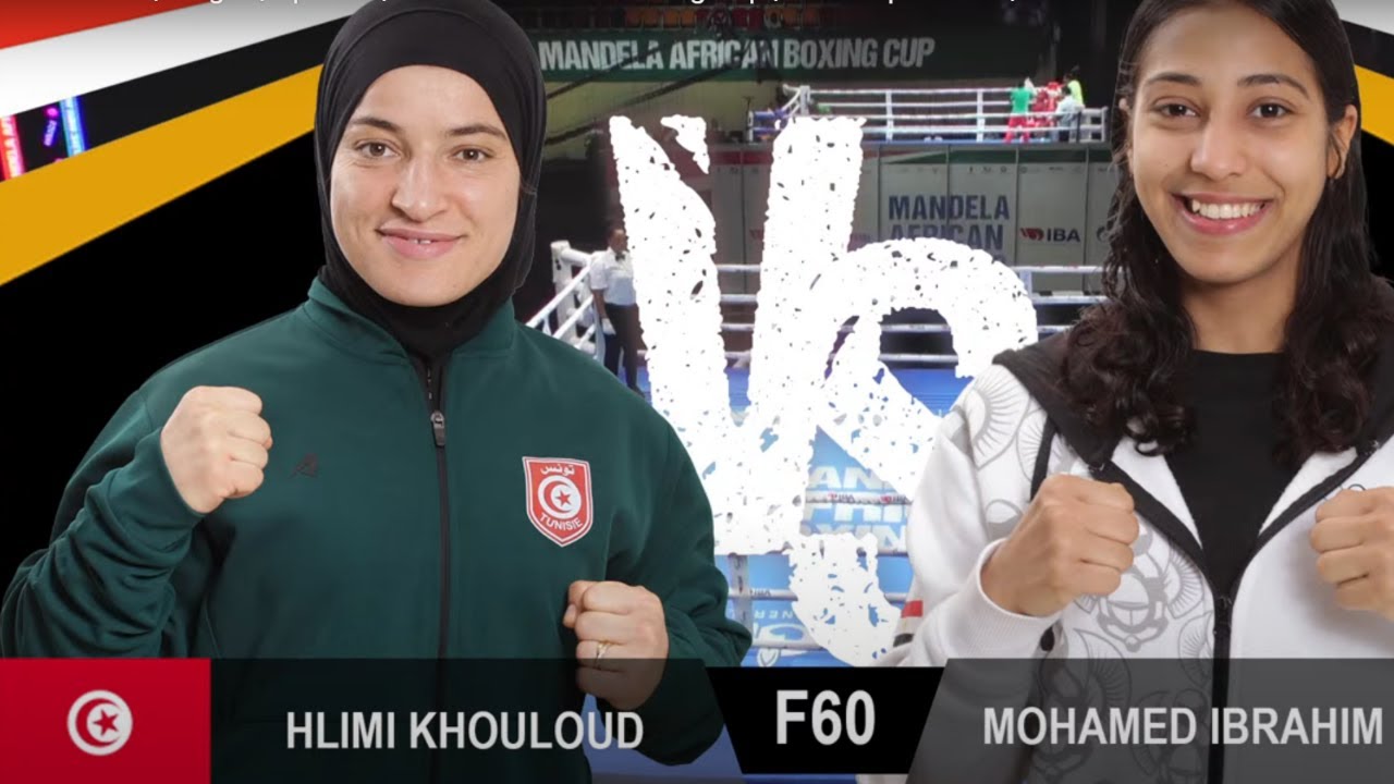 Semifinal | Mandela African Boxing Cup : Khouloud Hlimi  (TUN) VS Rahma mahfoudh (EGY)