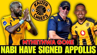 Kaizer Motaung Jnr CONFIRMED Appollis To Kaizer Chiefs - NABI RELEASED MTHETHWA