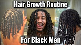 The Perfect Hair Care Routine for Growth for Black Men