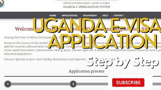 Uganda e-visa application 2024