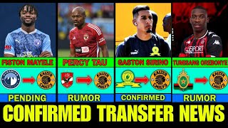 All Kaizer Chiefs CONFIRMED Transfer News & All Upcoming Players 2024 FT, Mayele, Percy Tau