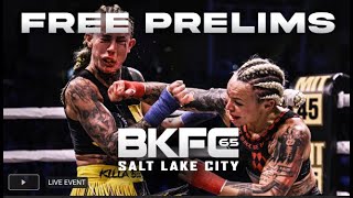 🔴 LIVE BKFC 65 Prelims | Full Bare Knuckle Fighting Championship Women's Flyweight on Fubo...