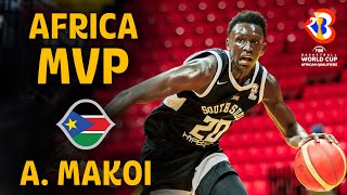 Anyiarbany Makoi 🇸🇸  | MVP - #FIBAWC 2023 African Qualifiers