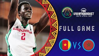 Semi-Finals | Cameroon v Morocco | Full Basketball Game | FIBA U18 AfroBasket 2024