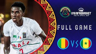 Semi-Finals | Mali v Senegal | Full Basketball Game | FIBA U18 AfroBasket 2024