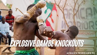 One Punch Dambe Boxing Knockouts PT 10 | African Warriors FC Dambe