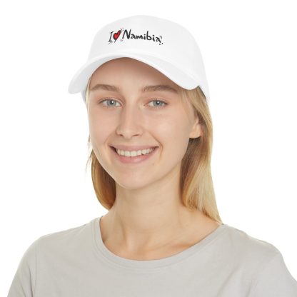 I Love Namibia Low Profile Baseball Cap - Image 4