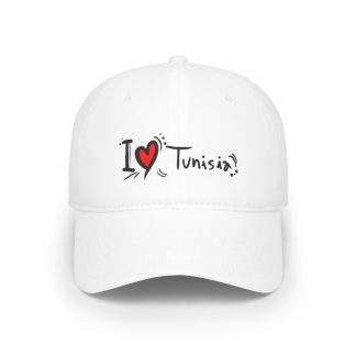 i-love-tunisia-low-profile-baseball-cap