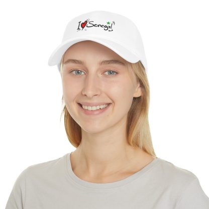 I Love Senegal Low Profile Baseball Cap - Image 4