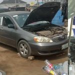 Lagos Mechanic Escapes Lynching After Attempting To Steal Car Spare Parts