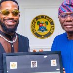 VIDEO; Singer, Dbanj Pays Lagos Governor Sanwo-Olu A Visit Ahead Of Album Unveiling