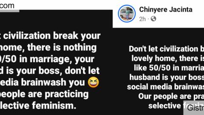 Your Husband Is Your Boss, Don't Let Social Media Break Your Home - Nigerian Woman Says