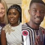 Netizens in shock as Kwaku Manu's ex-wife reportedly marries white man