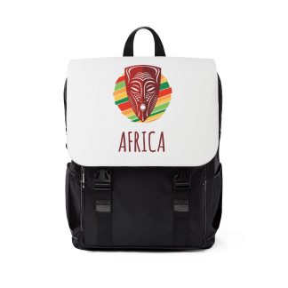 Africa: Bold Heritage; Unisex Casual Shoulder Backpack