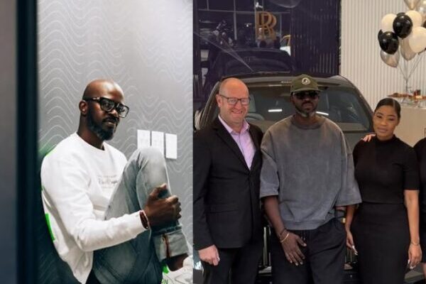 DJ Black Coffee buys new Rolls Royce Spectre