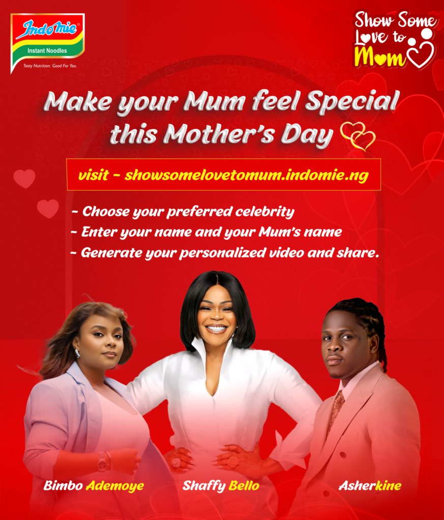 Indomie Launches AI-Powered Platform to Celebrate mothers and strengthen Mother and Child emotional connection. 