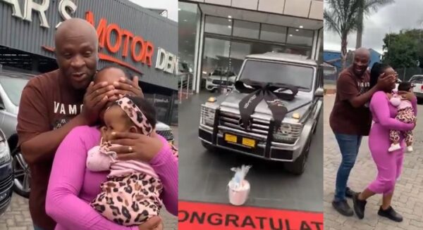 Dr Malinga surprises wife with a new car ahead of Valentine’s Day (Video)