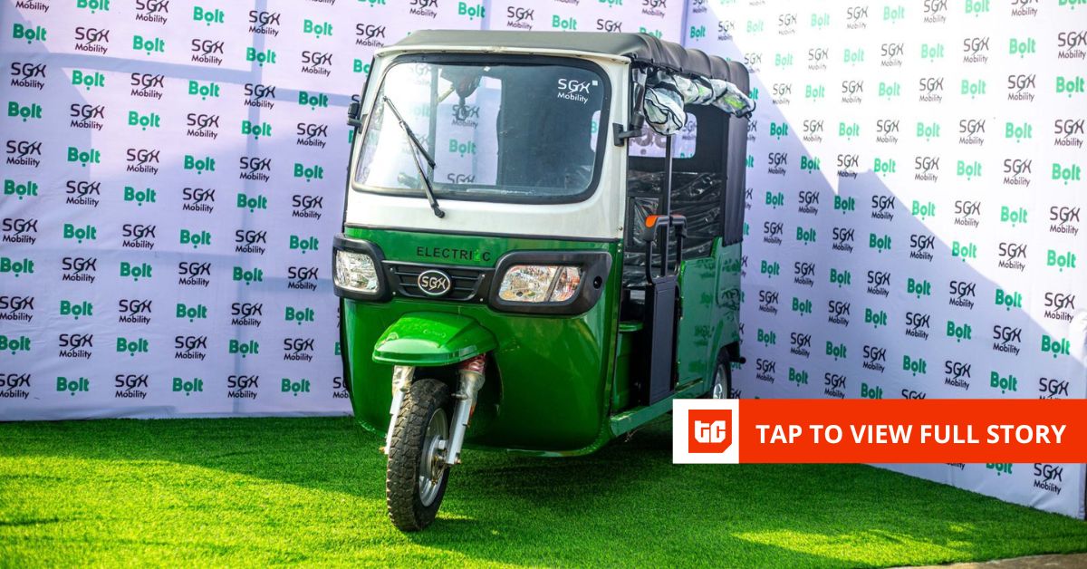 Bolt launches ₦3.2M electric tricycles in Lagos with 15% driver commission