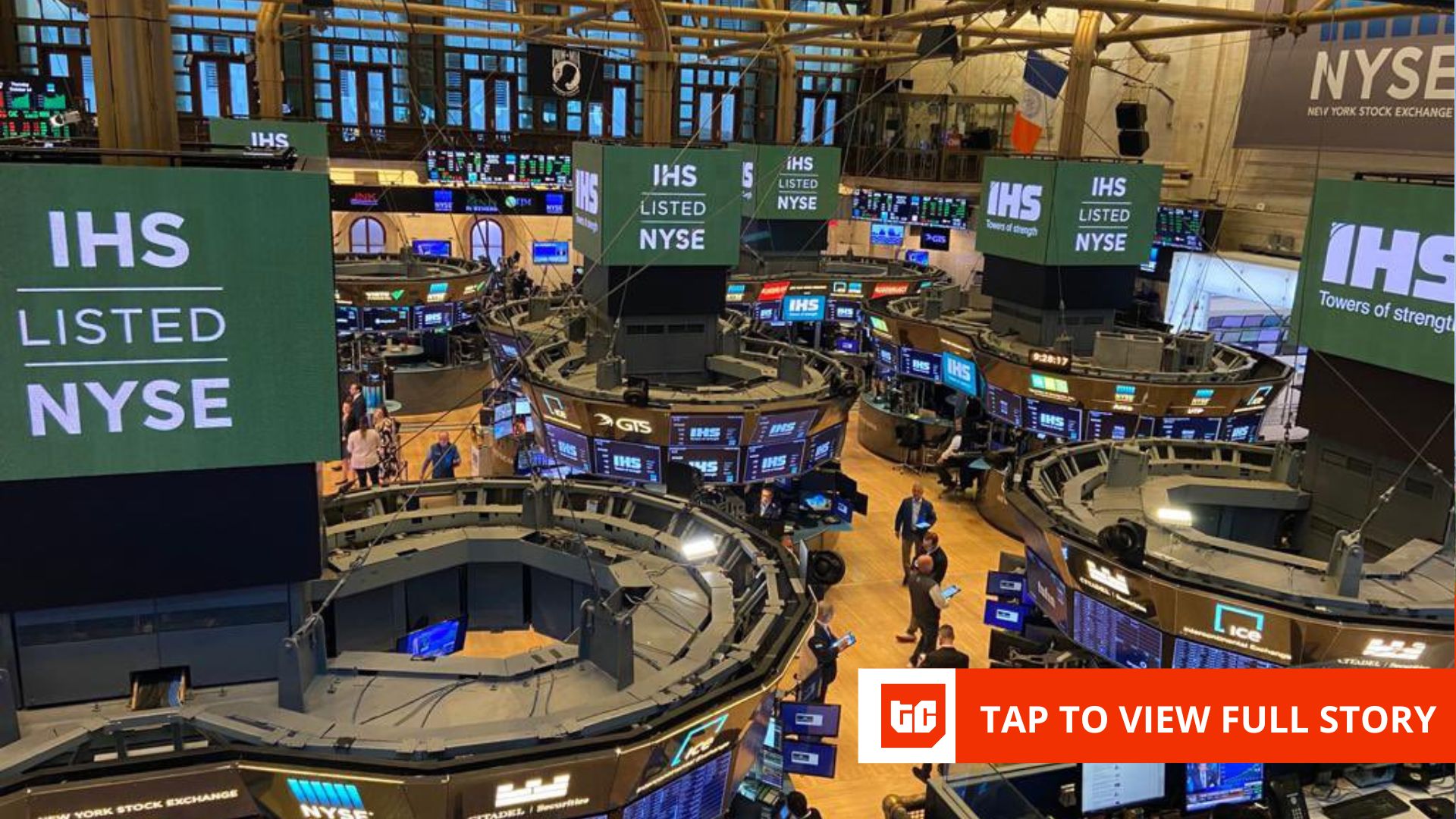IHS shares hit 20-month high as Nigerian telcos bounce back